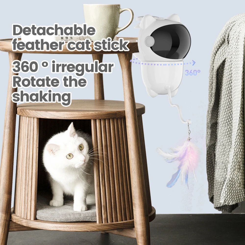 Smart Automatic Laser Toy for Cats β USB Rechargeable